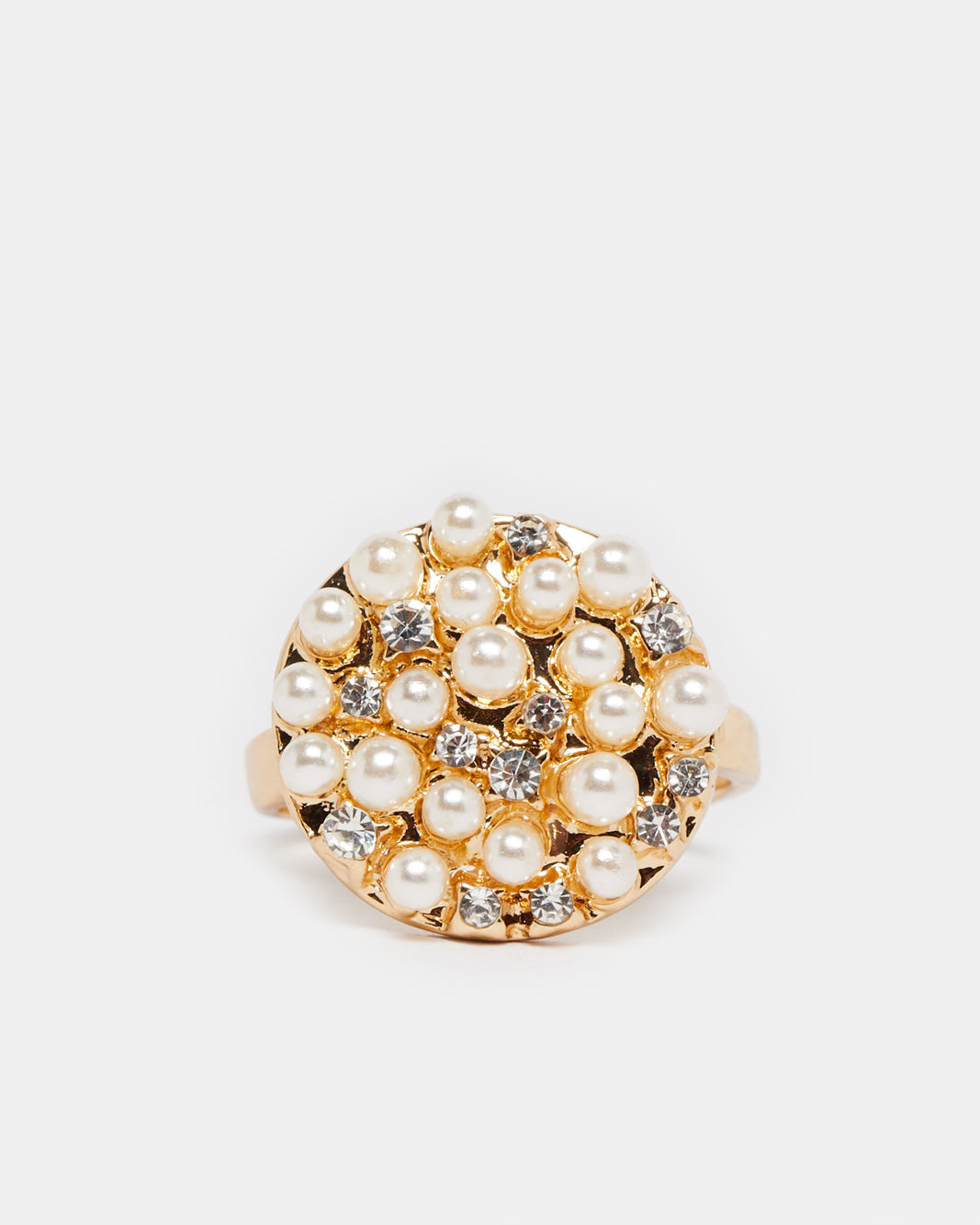 Women Gold Embellished Ring