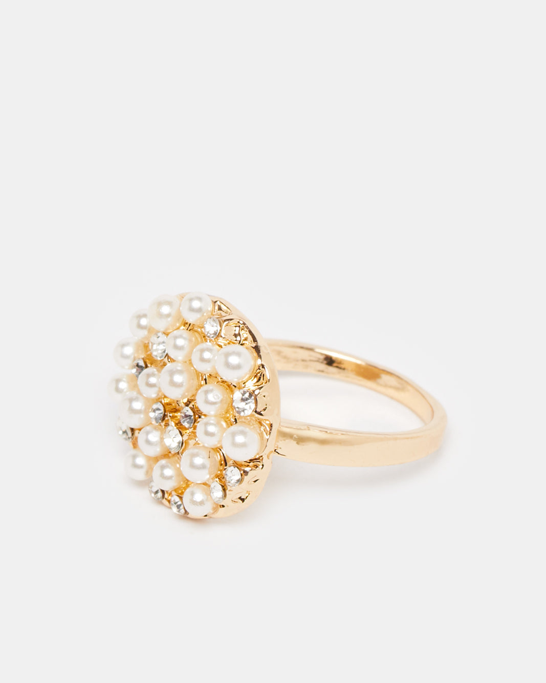 Women Gold Embellished Ring