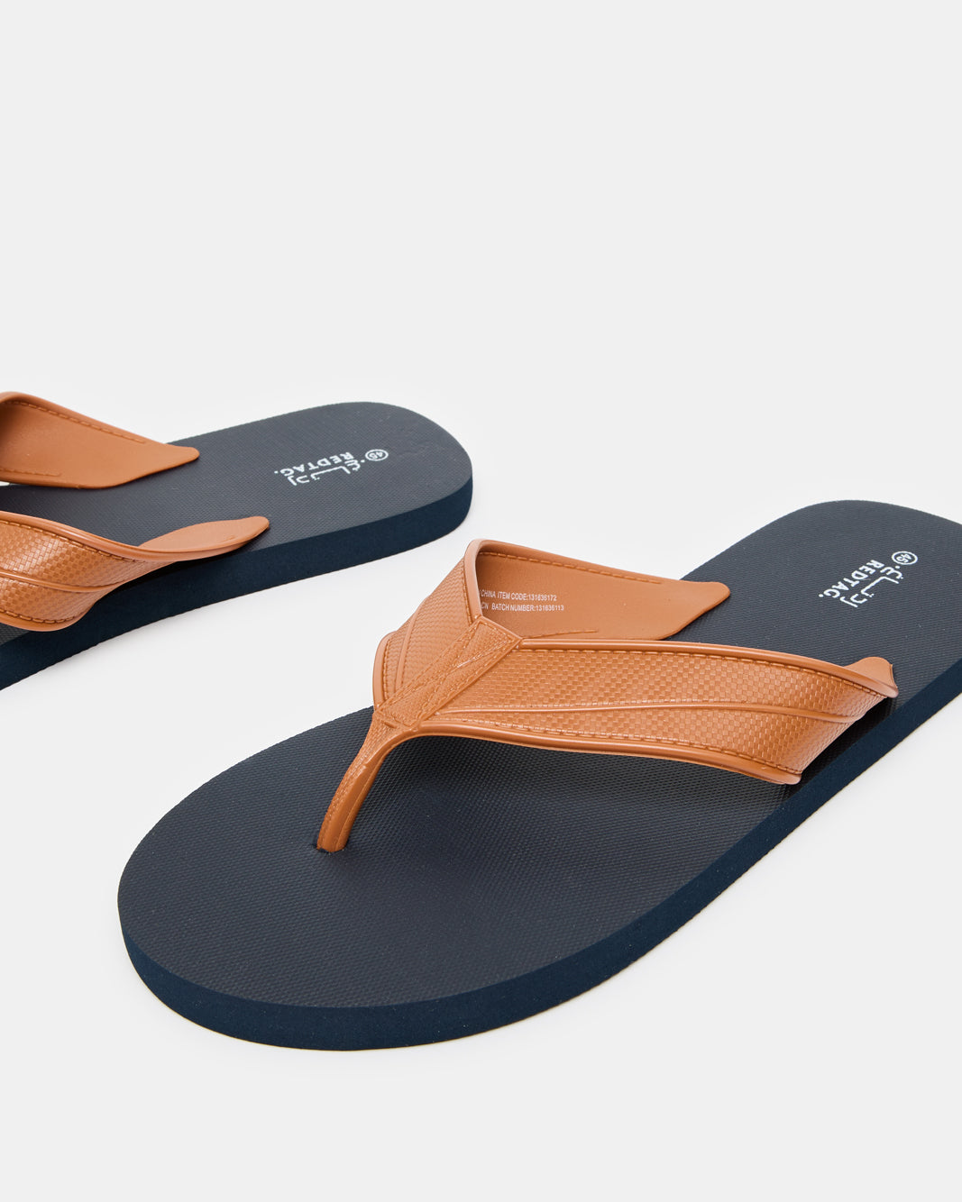 Men Brown Toe Post Sandal