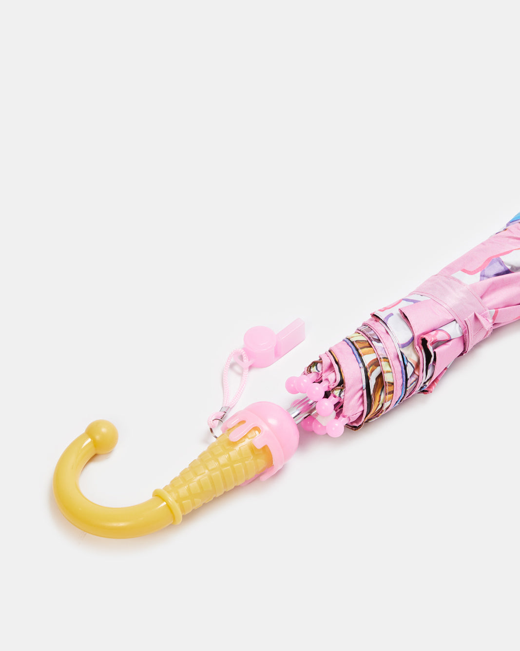 Pink Foldable Umbrella