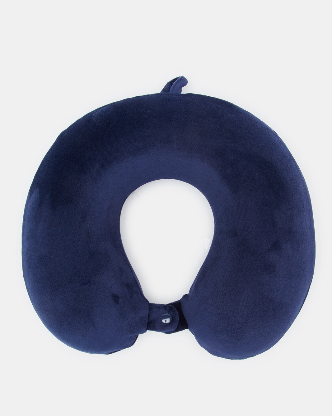 Navy Plain Travel Neck Pillow