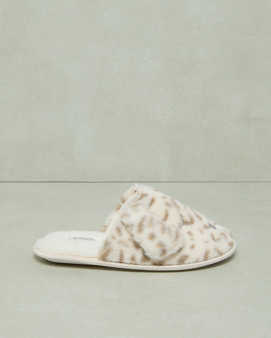 Women Beige Embellished Slipper