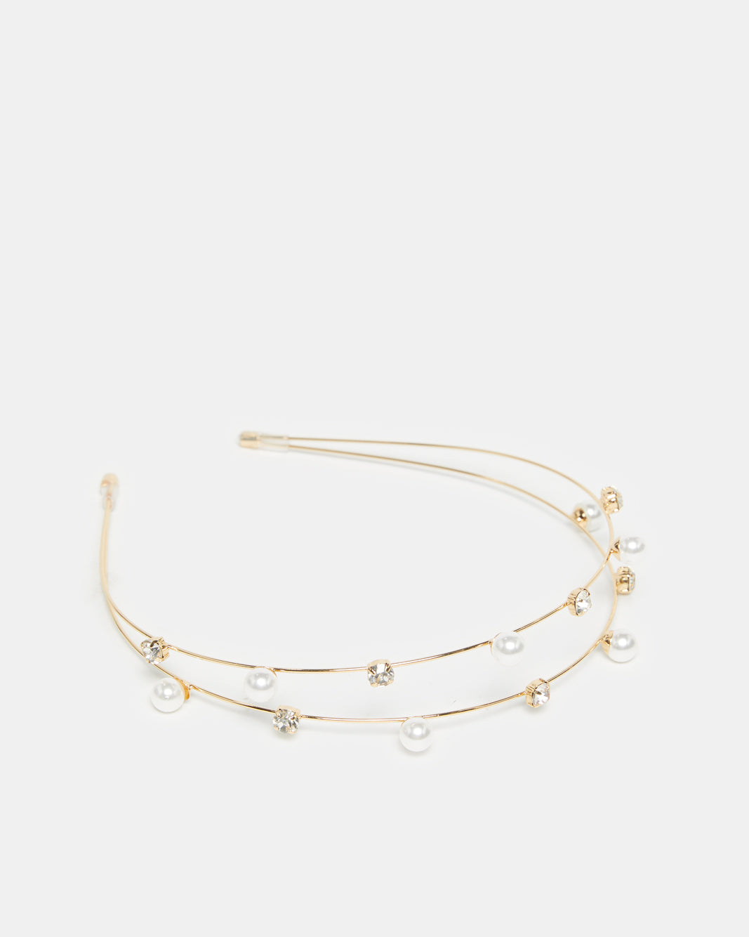 Women Gold Beads Headband