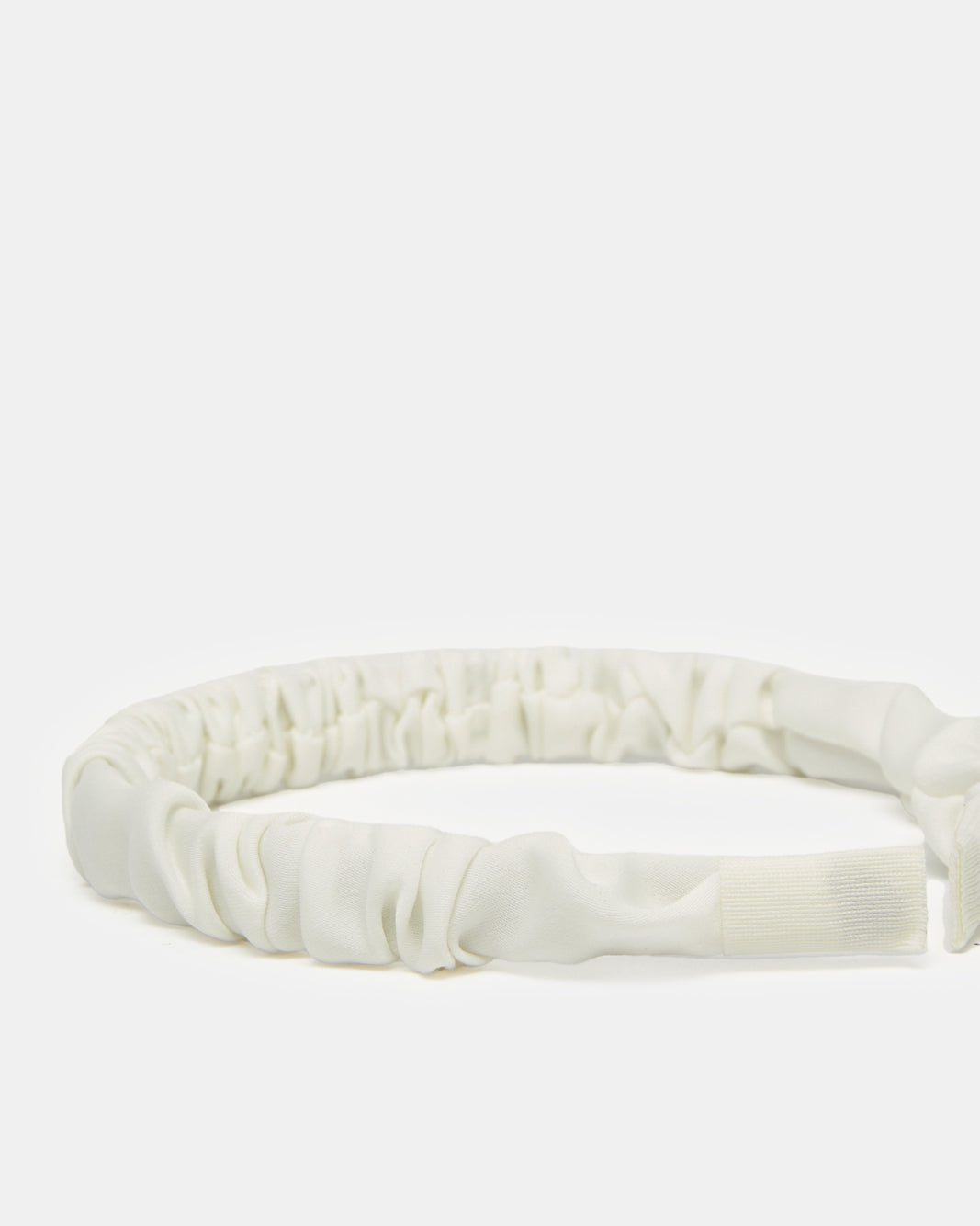 Women White Textured Headband Set (3 Piece)