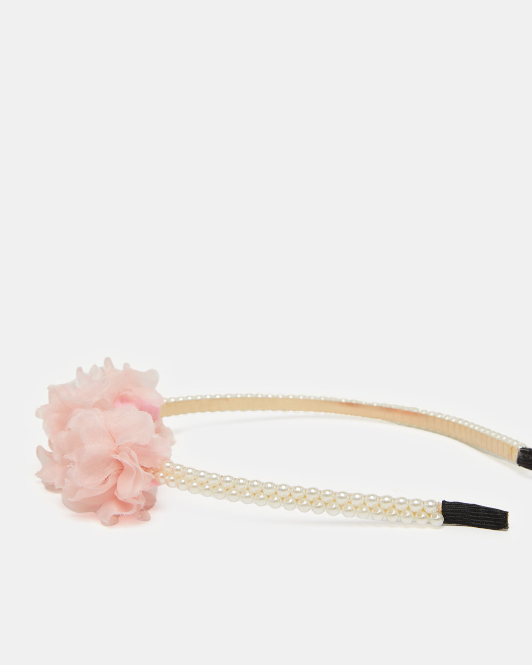Women Pink Embellished Headband