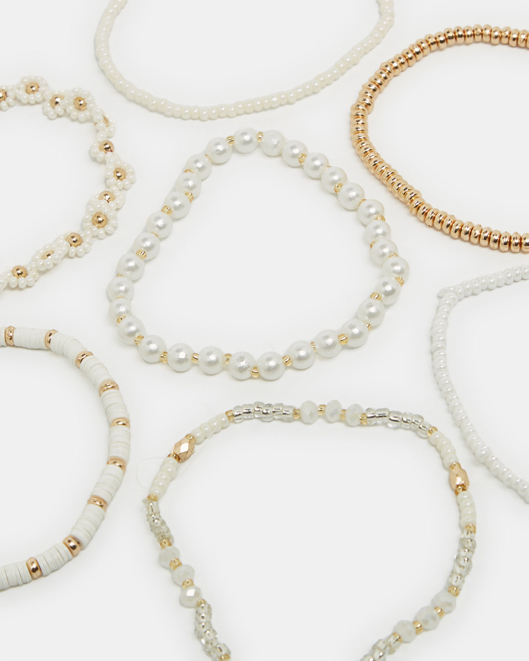 Women Gold Embellished  bracelets (7 Piece)