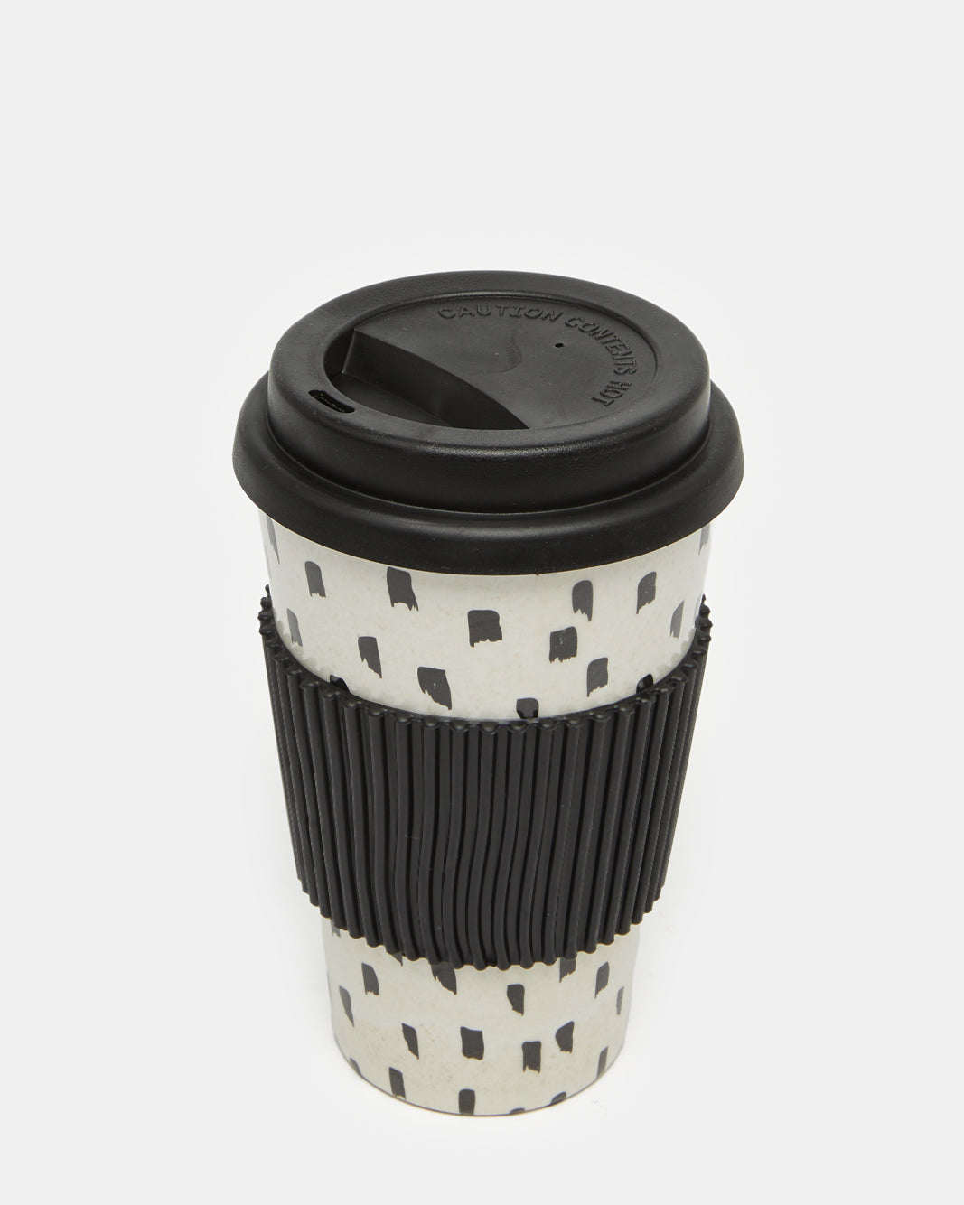 Grey Bamboo Travel Mug